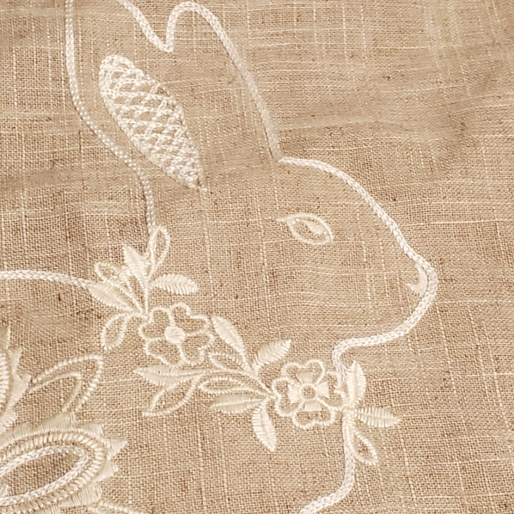 3  Bunny placemats set